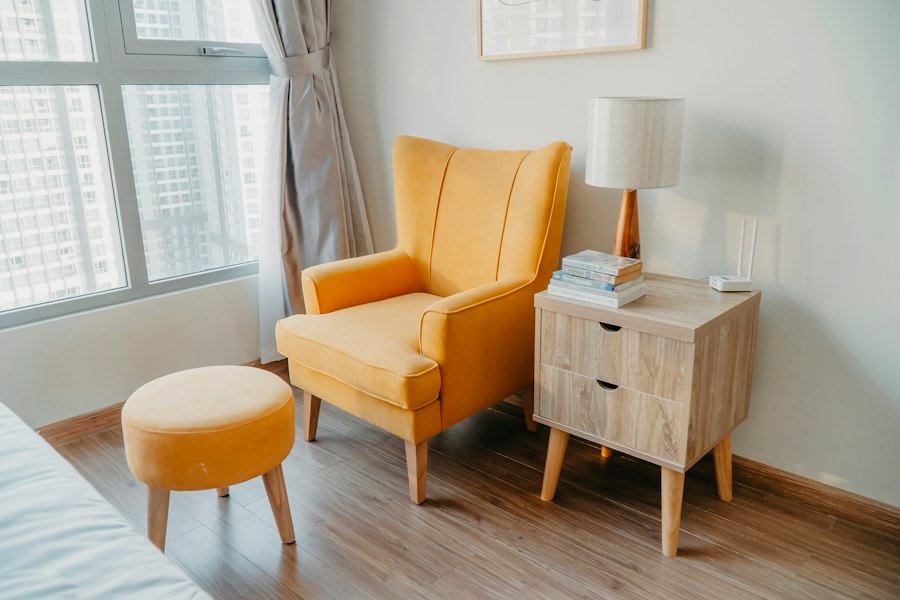 Mustard Accent Chair